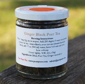 Ginger Black  Puer Tea