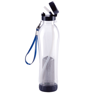 Piao I 740cc Travel Buddy&reg; with auto-straw (neoprene bottle jacket included)