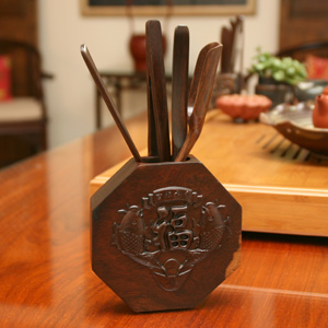 Teak Wood Utensils 5pcs
